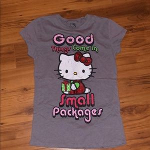 Hello Kitty Grey T-shirt Size Large